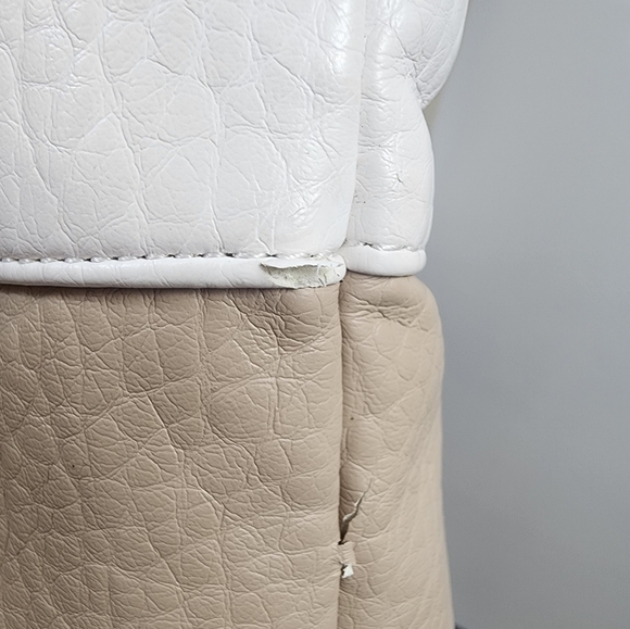 Kim Rogers Women's Two-Tone Shoulder Purse (Great For Upcycling) - Picture 13 of 16